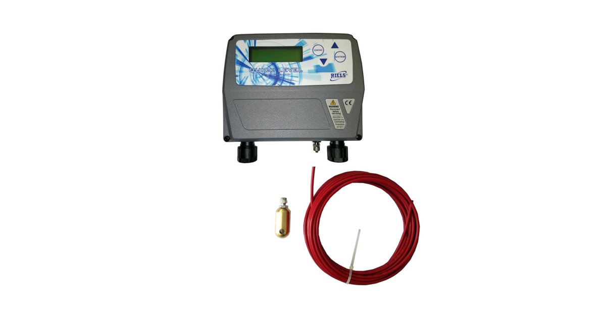 Misuratore di livello del liquido del serbatoio dell'acqua ad ultrasuoni  con sensore di temperatura Monitor