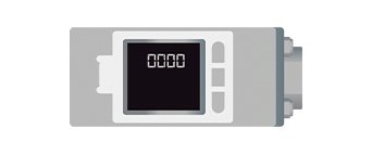 With the Digital Flow Switch you can view and set the flow rate of your system
