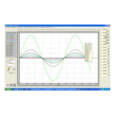 Quick analyzer light software for reading pressure sensors from PC