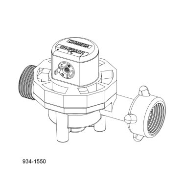 934-1550 Misuratore a turbina FFB 50
